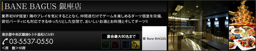 DARTS BAR BANE BAGUS X