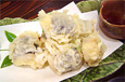 炸蛋黄纳豆饼