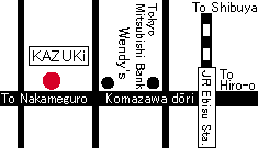 Ramen KAZUKI Honten-map
