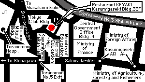 Restaurant KEYAKI-map