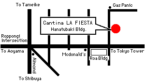 Cantina La Fiesta-map