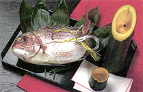 Japanese Traditional Dishies Takeman-photo
