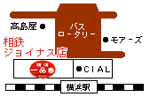 ���S�W���C�i�X�X�̒n�}