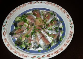 三陸沖　炙りサンマたたき