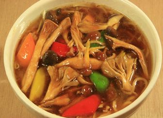 秋の美覚　5種類のきのこらーめん
