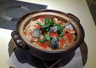 秋の味覚　はらこ飯