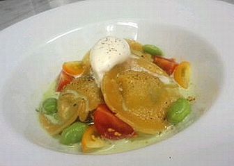 仙台ちゃ豆のトルテッリ