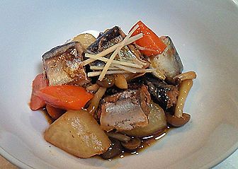 秋刀魚のチョリム（韓国風煮物）