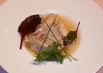 ソウルフル水餃子　in　栃木　～湯葉とかんぴょうの水餃子　レモン牛乳仕立て～