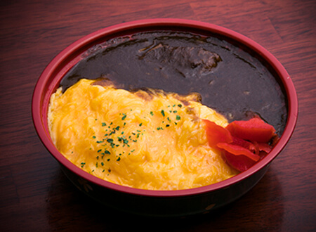 写真：素敵庵とろたまカレー