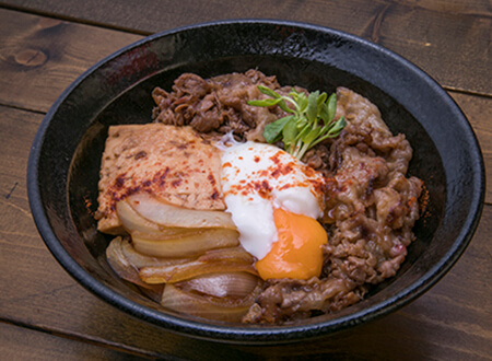 写真：黒毛和牛 甘辛牛めし丼