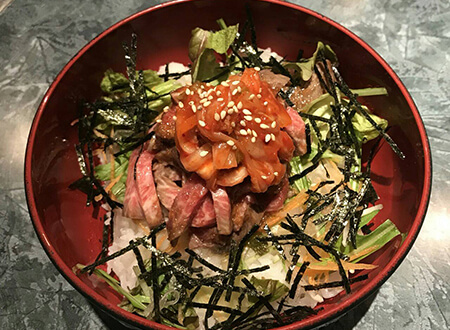 写真：中山亭の桜島丼