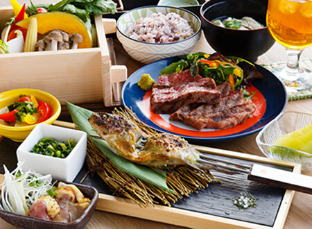 写真：西郷御膳