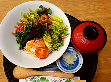 写真：出水とりたま丼