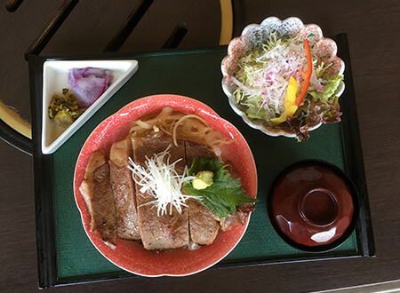 写真：鹿児島黒毛和牛のわっぜぇかステーキ丼