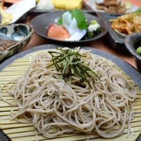 天王寺駅直結！夜景を見ながら自家製お蕎麦をいただけるお店…